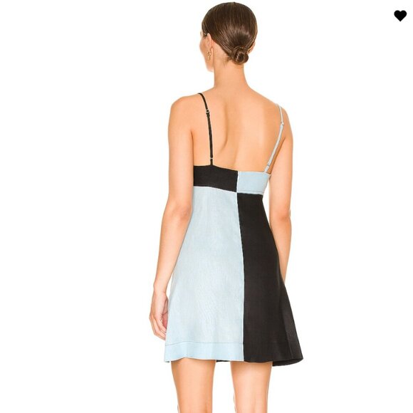 Matthew Bruch X Revolve Kimmie Colorblock Mini Dress - Picture 3 of 10